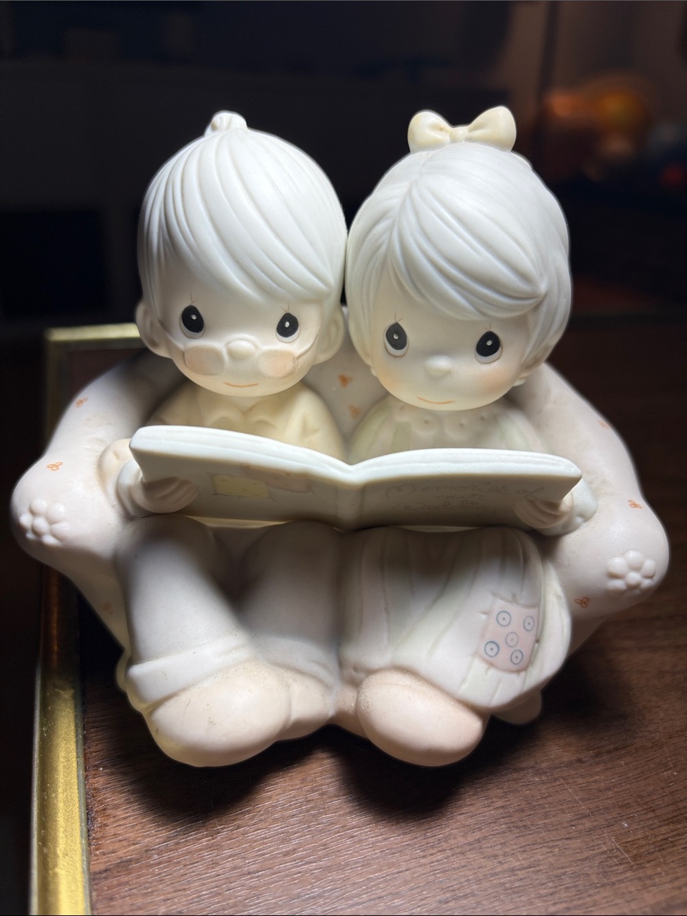 Precious Moments Memories of Our Wedding Figurine 106763 Enesco 1987 Cedar Tree